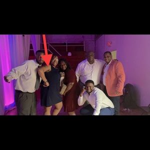 Navy Blue shirt dress V neck top from NY & Company